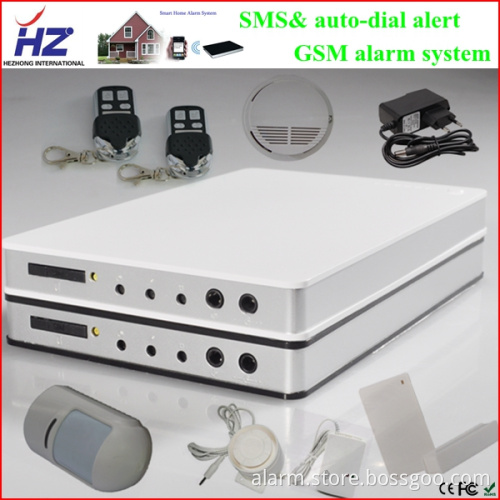 security home alarm gsm SMS alert intelligent residential alarme